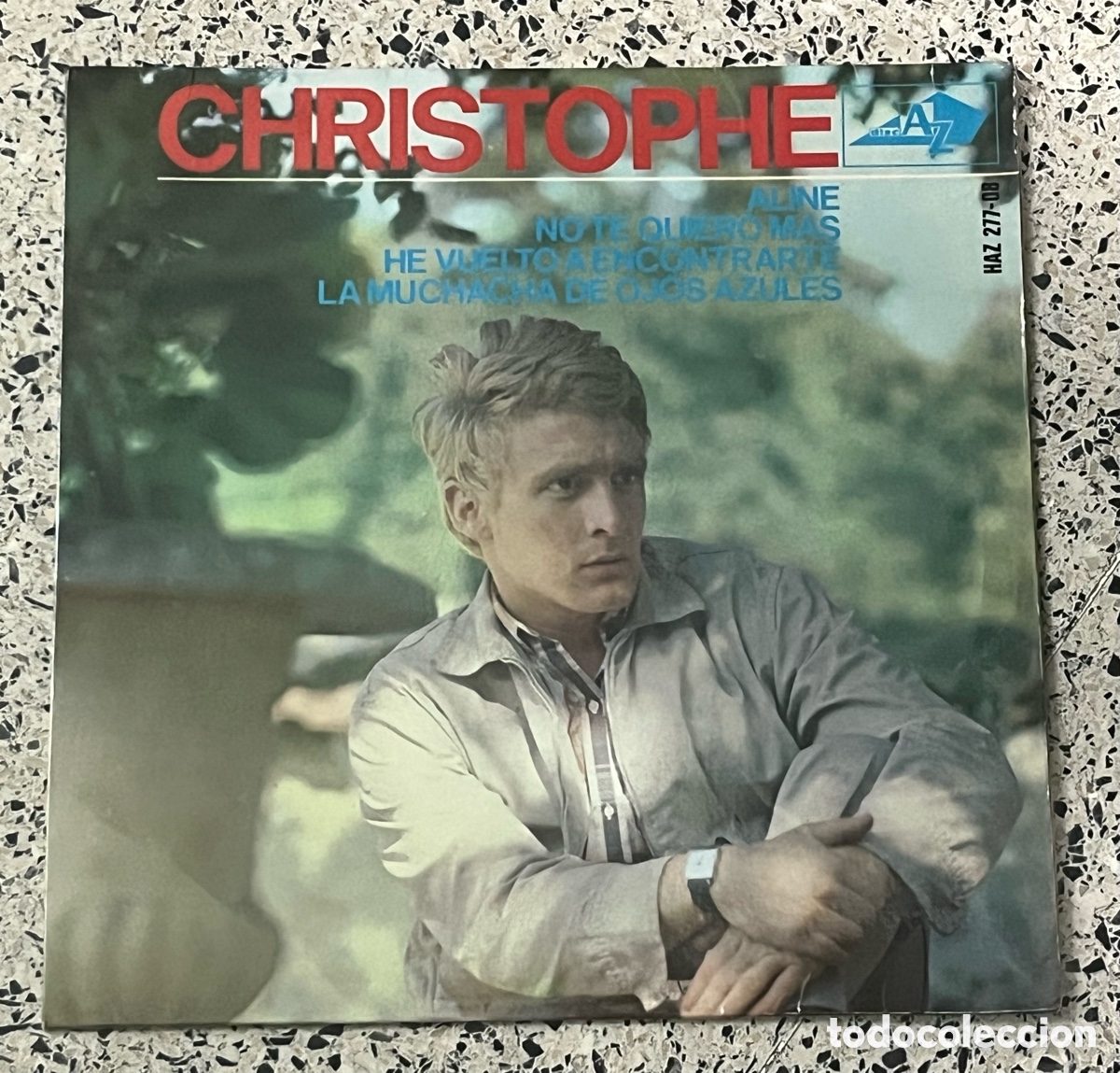 Discos de vinilo: EP Vinilo CHRISTOPHE - Aline / La Muchacha de Ojos Azules - Hispavox 1965