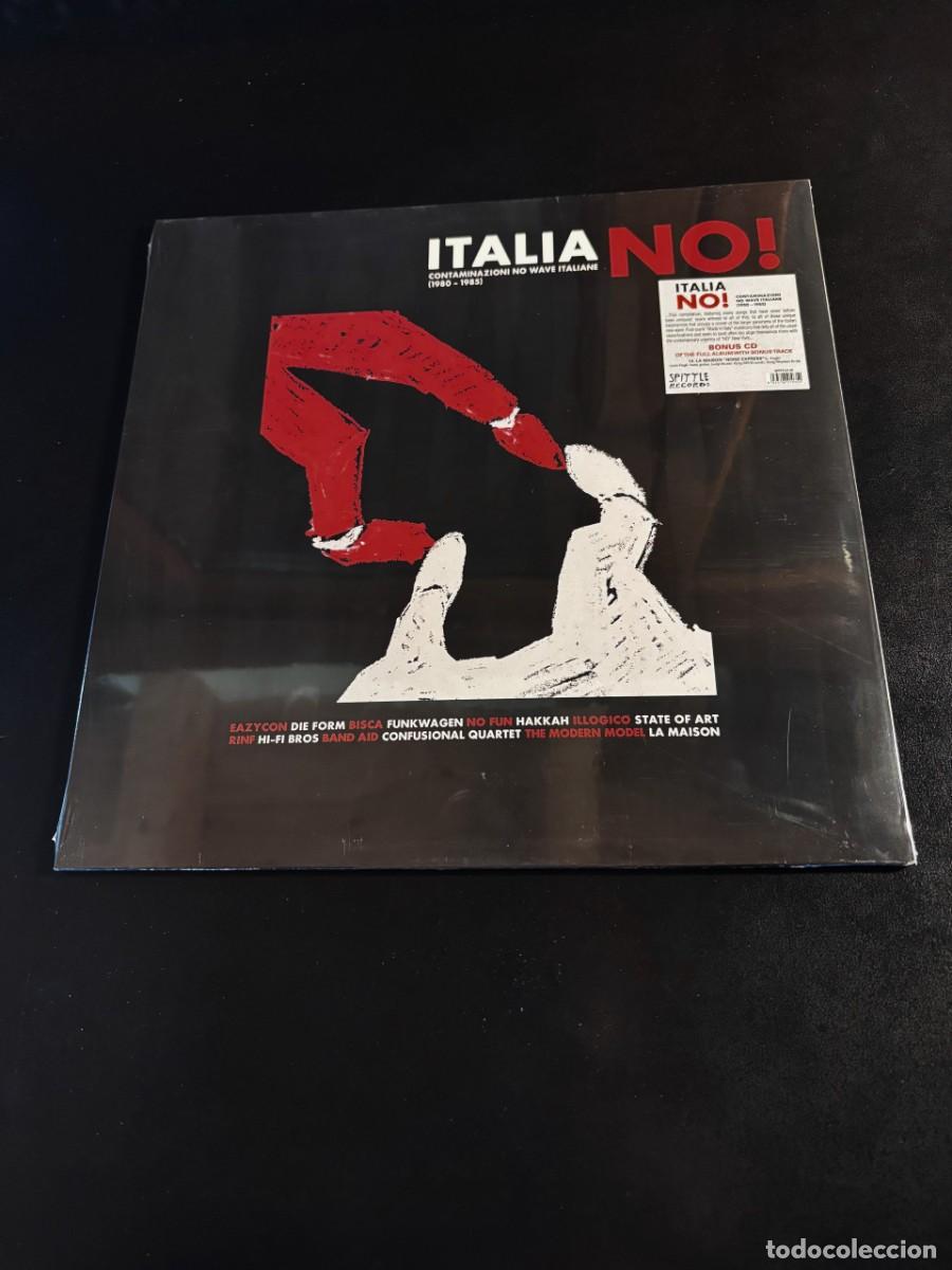 Discos de vinilo: Italia No! Contaminazioni No Wave Italiane (1980 - 1985) Disco de vinilo + CD post punk LP synth