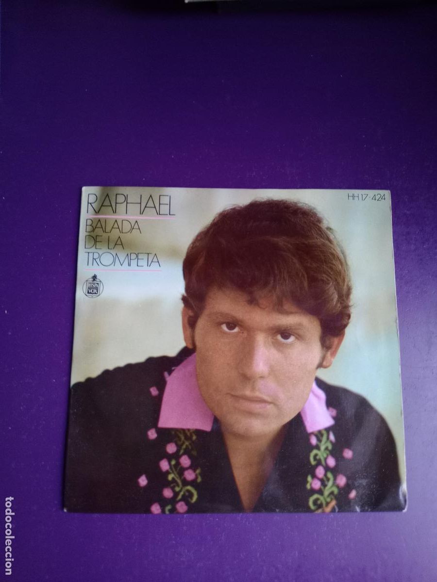 Discos de vinilo: RAPHAEL - BALADA DE LA TROMPETA / UN BUEN AMIGO +2 - EP HISPAVOX 1969 - POCO USO