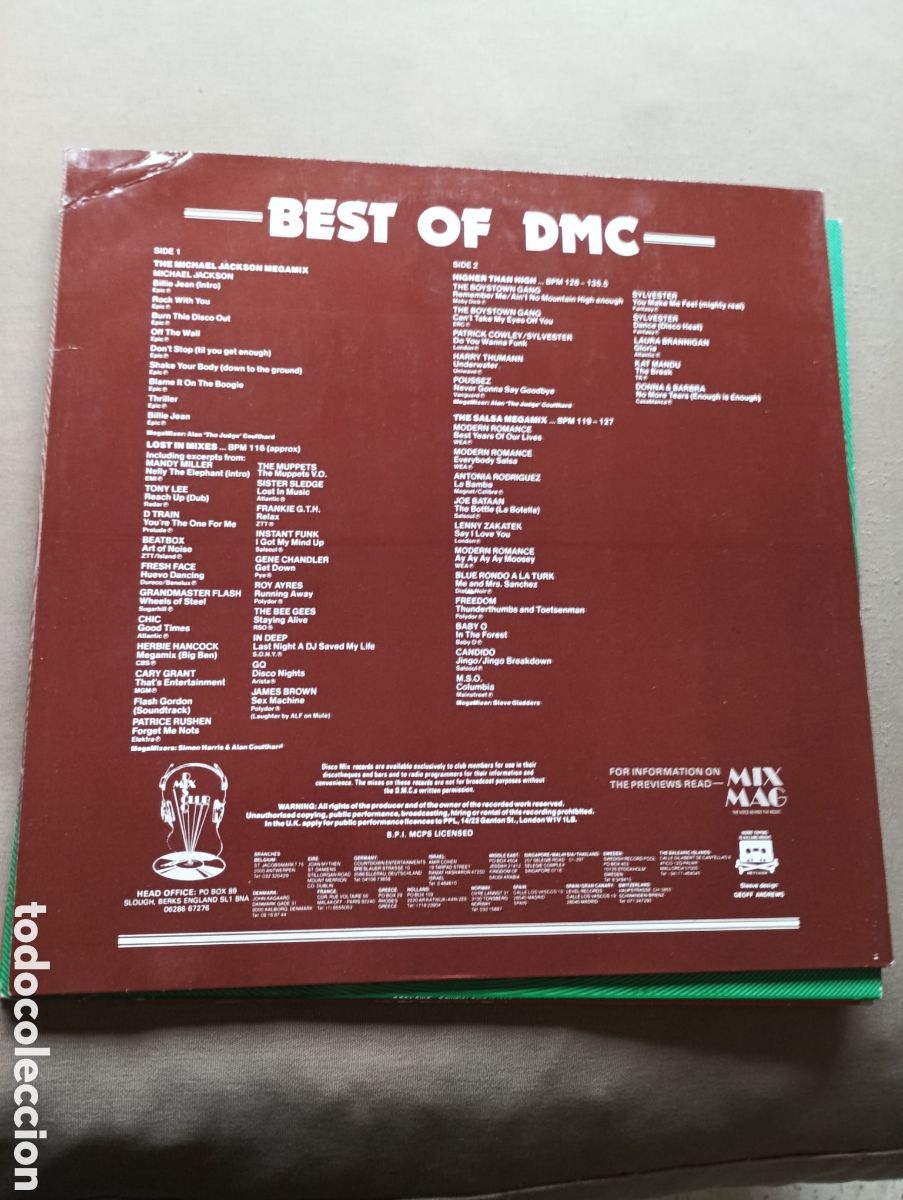 Discos de vinilo: Recopilatorios DISCO MIX CLUB - Foto 2