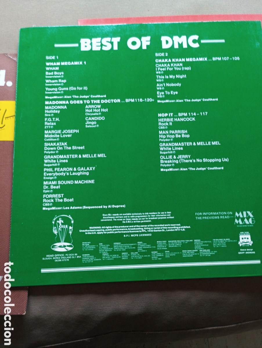 Discos de vinilo: Recopilatorios DISCO MIX CLUB - Foto 4