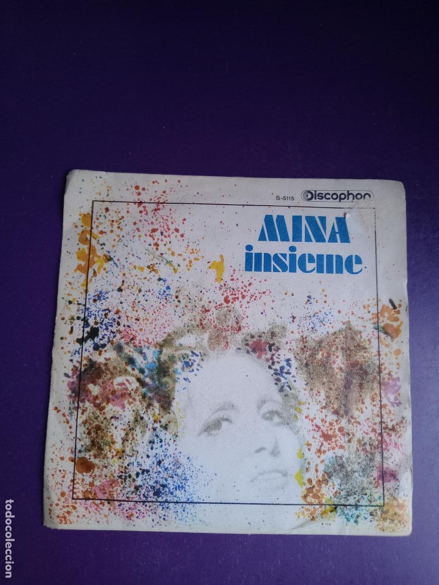Discos de vinilo: Mina - Insieme / Viva Lei - Sg DISCOPHON 1970 - ITALIA POP - POCO USO