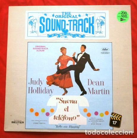 Discos de vinilo: SUENA EL TELEFONO (LP. BSO 1960) Banda Sonora film Bells Are Ringing - Musical Vicente Minnelli