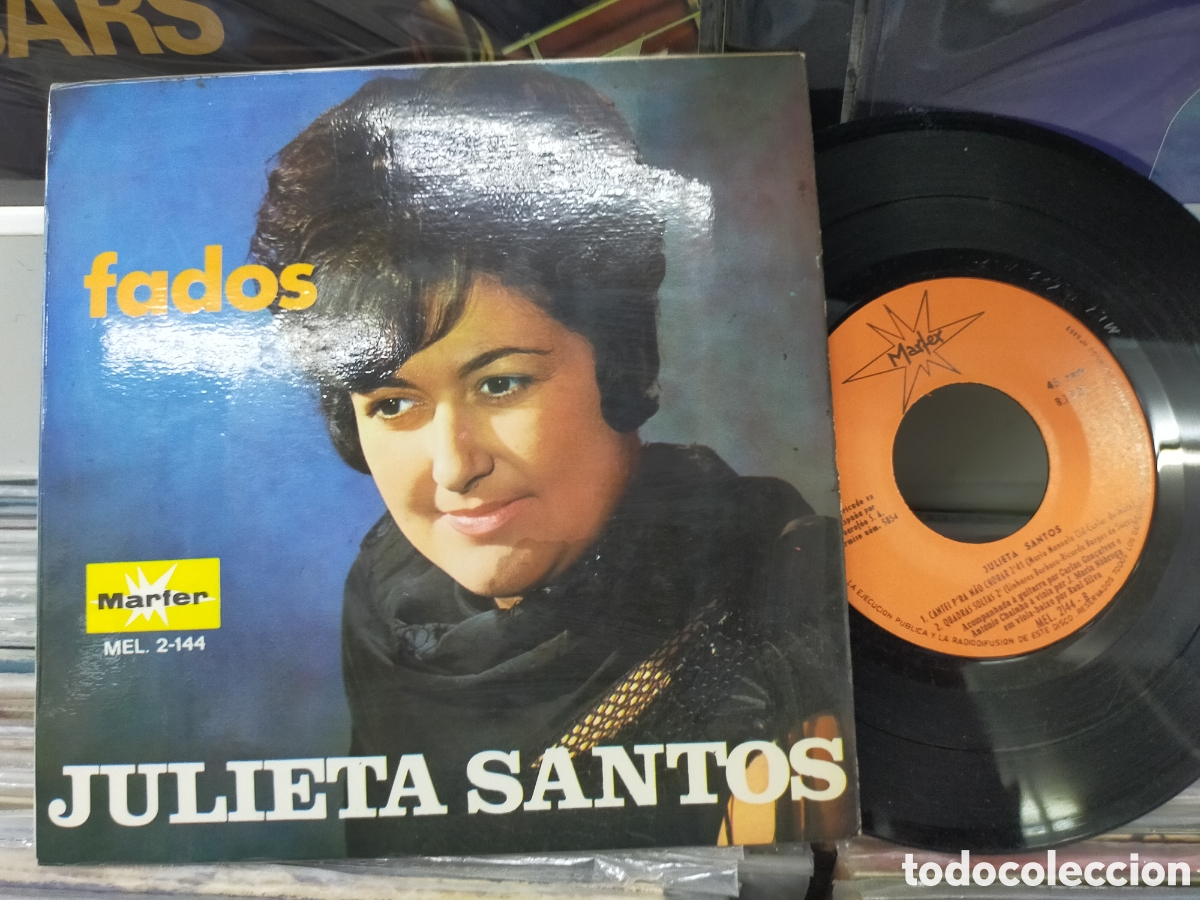 Discos de vinilo: Julieta santos ep fados o embu&ccedil;ado + 3 Espa&ntilde;a 1969