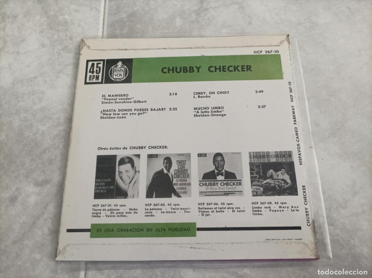 Discos de vinilo: Chubby Checker ep espa&ntilde;ol - Foto 2
