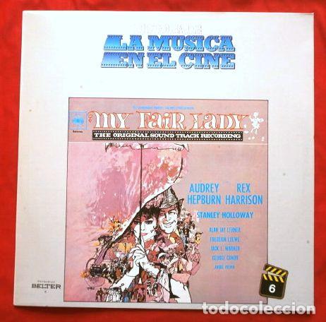 Discos de vinilo: MY FAIR LADY (LP. BSO 1964) Banda Sonora del Film - M&uacute;sica: Andre Previn - Audrey Hepburn