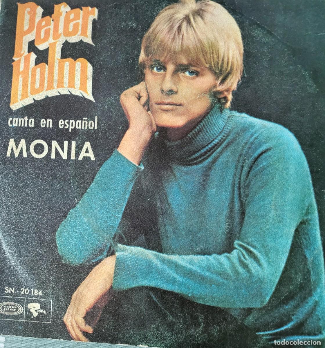 Discos de vinilo: Peter Holm canta en Espa&ntilde;ol single sello Movieplay editado en Espa&ntilde;a a&ntilde;o 1969...