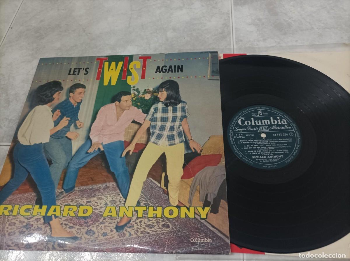 Discos de vinilo: Richard Anthony lp original rock and roll - Foto 1