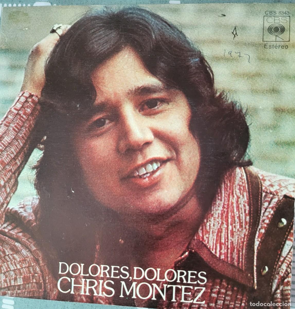 Discos de vinilo: Chris Montez single sello CBS editado en Espa&ntilde;a a&ntilde;o 1972 promocional...