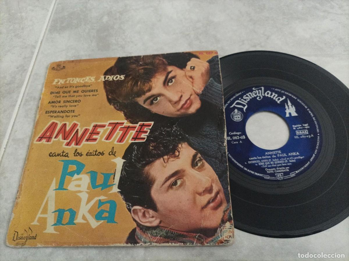 Discos de vinilo: Annette ep original espa&ntilde;ol