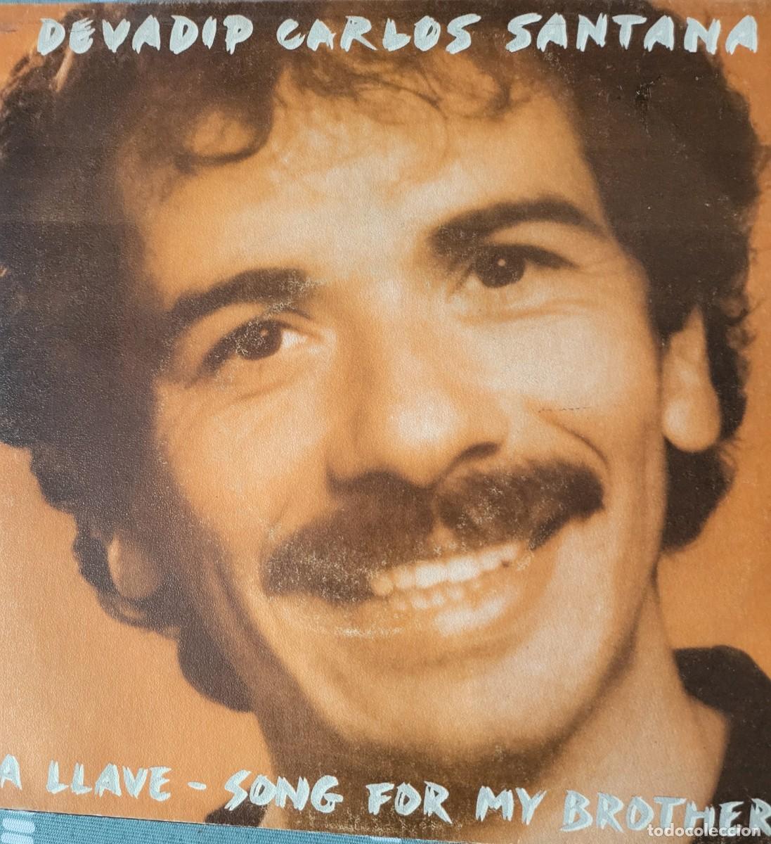 Discos de vinilo: Santana single sello CBS editado en Espa&ntilde;a a&ntilde;o 1980...