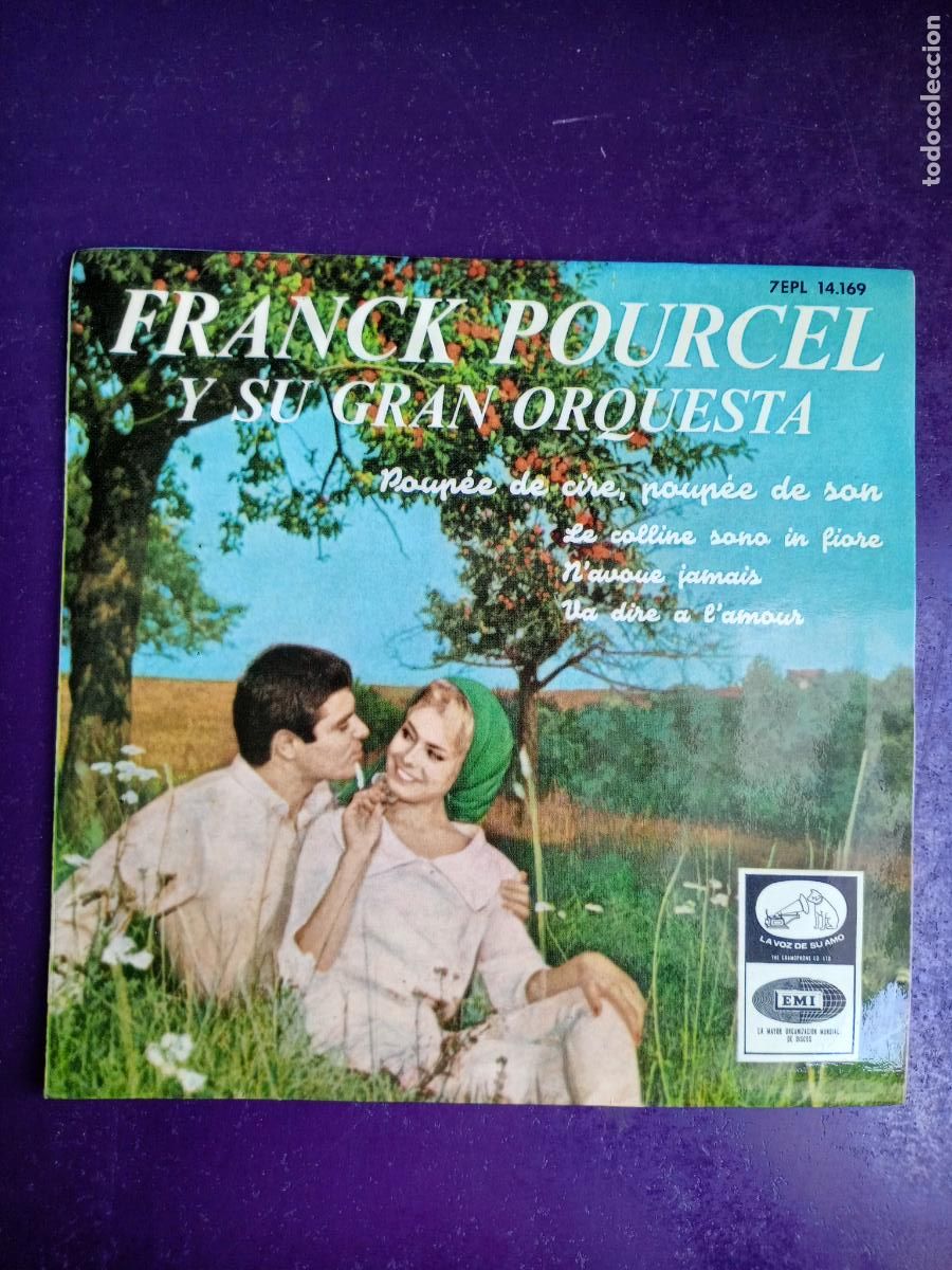 Discos de vinilo: Franck Pourcel Y Su Gran Orq &lrm;&ndash; Poup&eacute;e De Cire, Poup&eacute;e De Son +3 EP EMI 1965 - FRANCIA LOUNGE