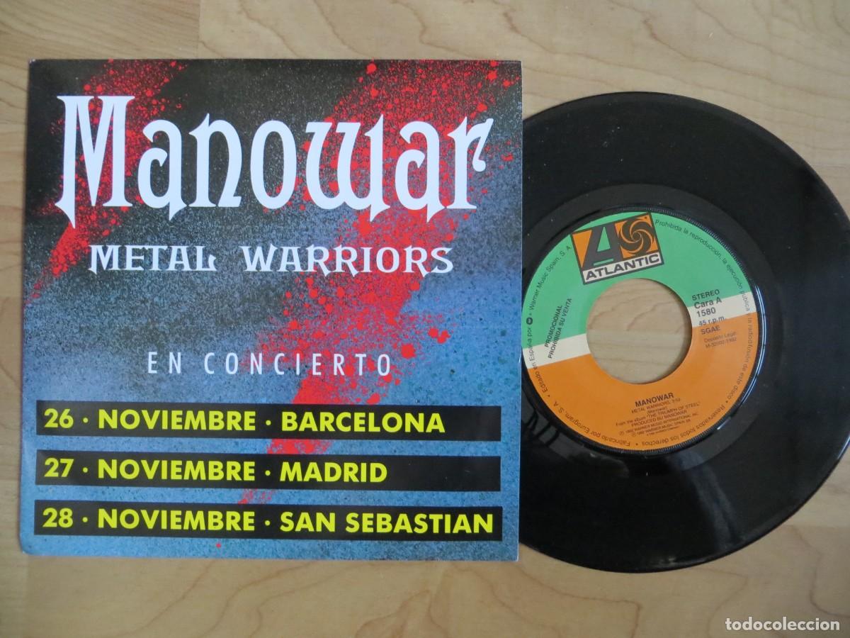 Dischi in vinile: Manowar - Metal Warriors (7&rdquo;, Single, Promo)