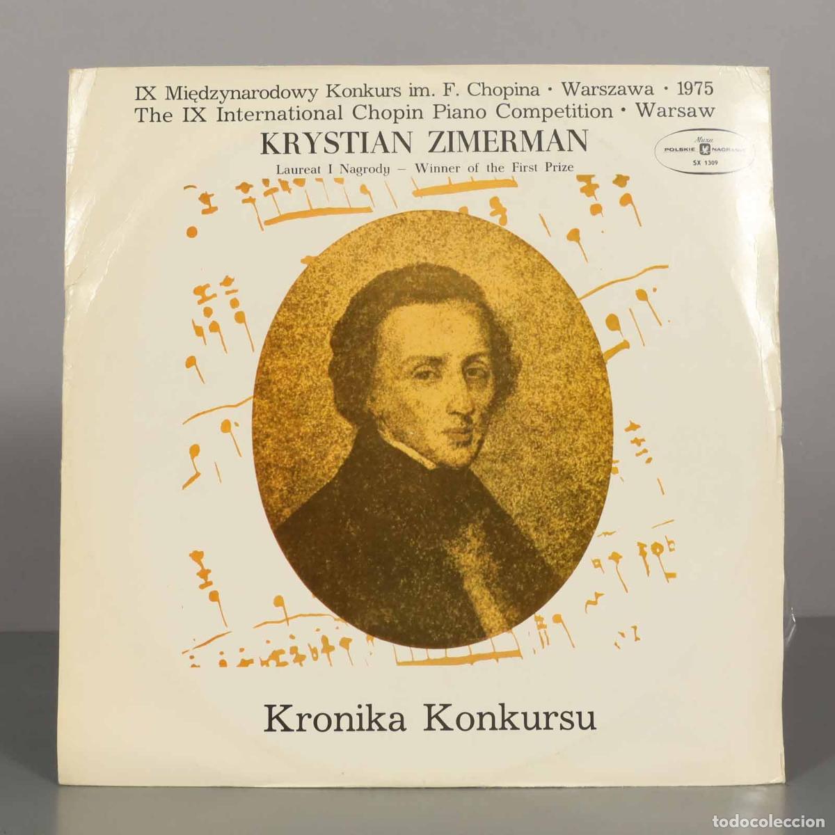 Discos de vinilo: LP. IX Międzynarodowy Konkurs im. F. Chopina - Krystian Zimerman - Jerzy Maksymiuk