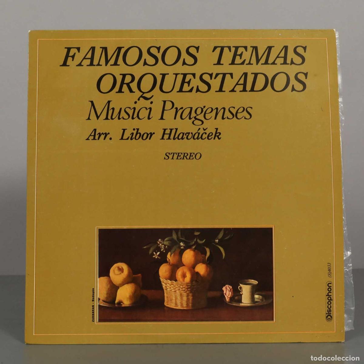 Discos de vinilo: LP. Famosos Temas Orquestados - Musici Pragenses, Libor Hlav&aacute;ček