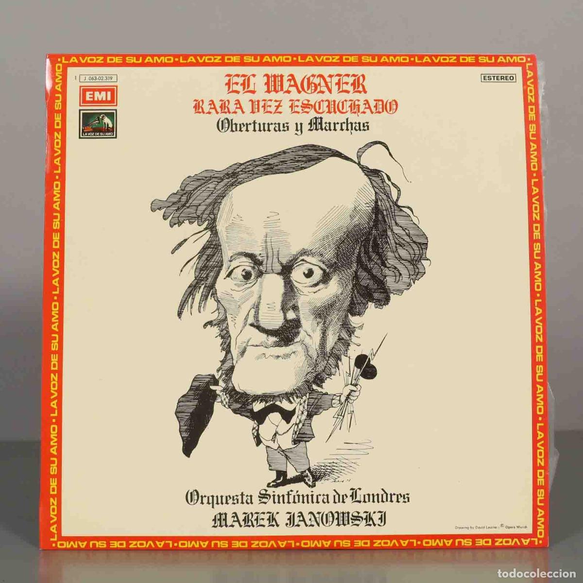 Discos de vinilo: LP. The Rare Wagner (Overtures and Marches) - London Symphony Orchestra, Marek Janowski