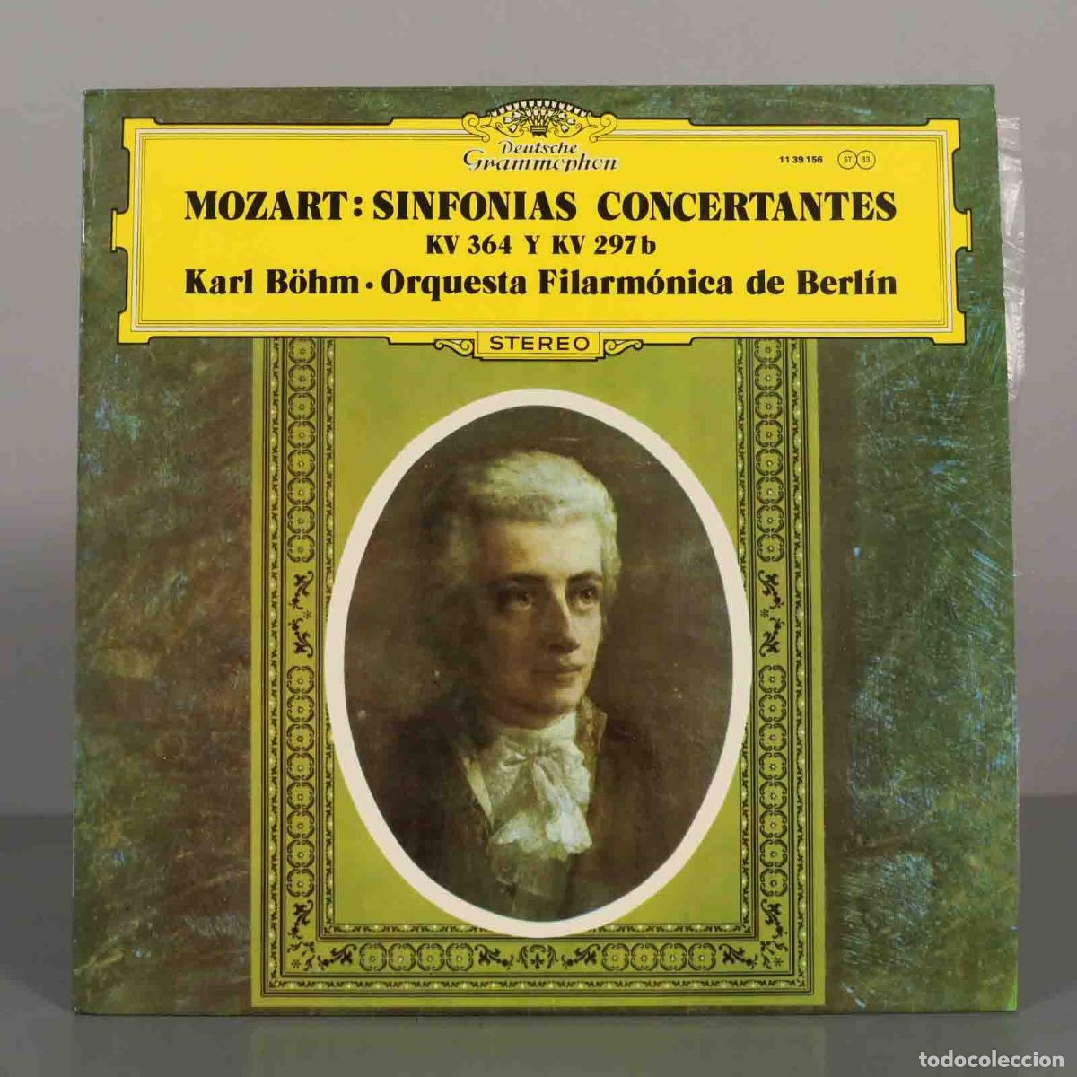 Discos de vinilo: LP. Wolfgang Amadeus Mozart: Sinfonias Concertantes KV 364 Y KV 297b - Karl B&ouml;hm