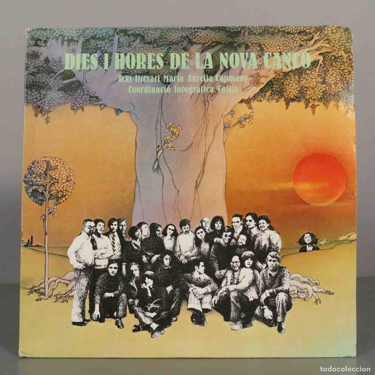 Discos de vinilo: LP. Dies i hores de la Nova Can&ccedil;&oacute; - Maria Aur&egrave;lia Capmany, Colita, Manuel Boix - Edigsa