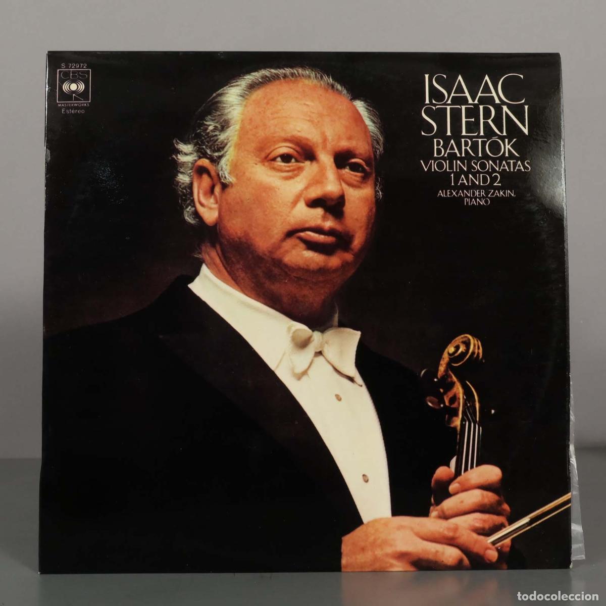 Discos de vinil: LP. Isaac Stern, Bart&oacute;k, Alexander Zakin - Violin Sonatas 1 and 2