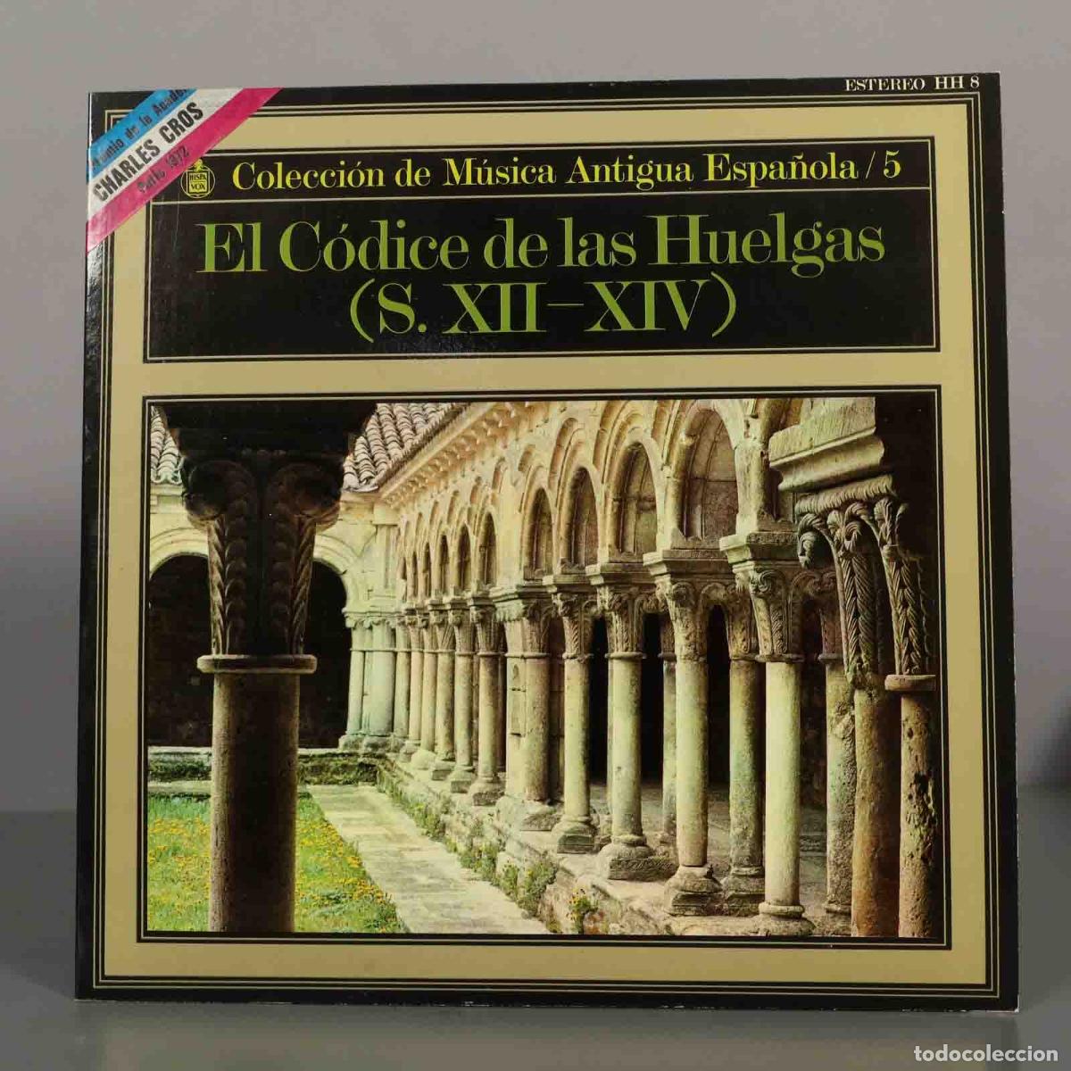 Discos de vinilo: LP. El C&oacute;dice de las Huelgas (S. XII-XIV) - Coro de Monjas del Monasterio Cisterciense de Santa Mar