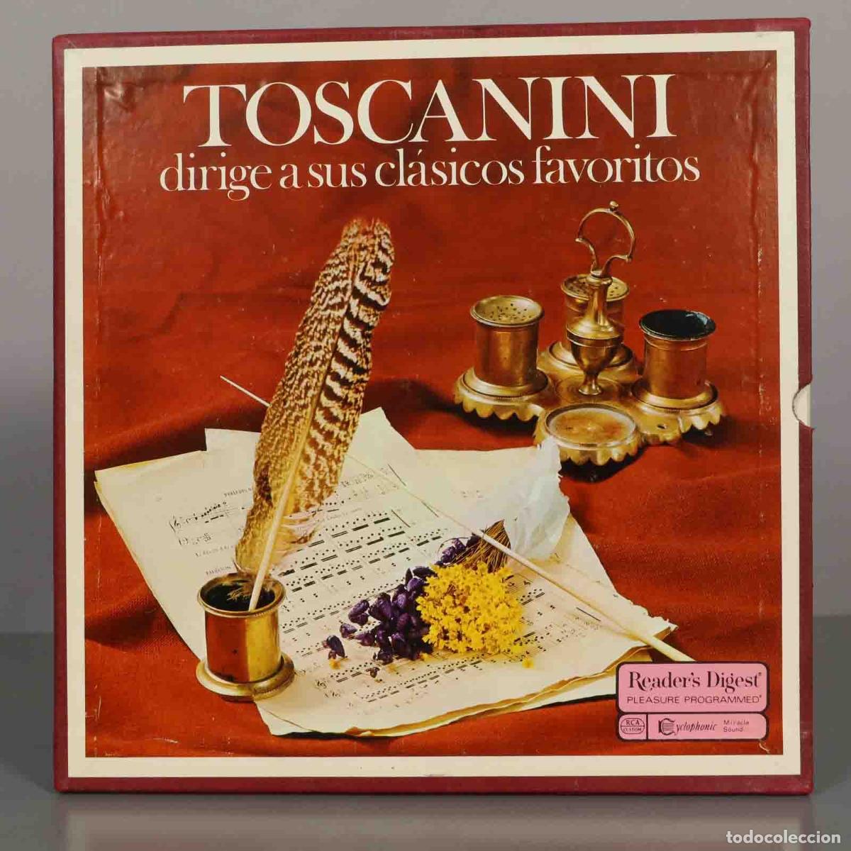 Discos de vinilo: LP. Toscanini dirige a sus cl&aacute;sicos favoritos - Arturo Toscanini, Orquesta Sinf&oacute;nica de la NBC - Re