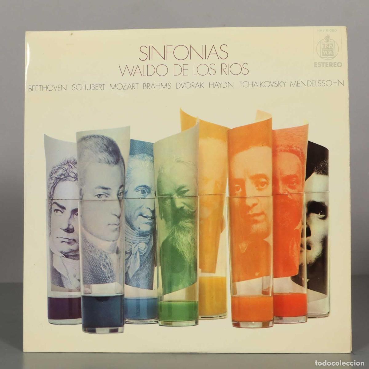 Discos de vinilo: LP. Sinfon&iacute;as - Waldo de los R&iacute;os - Orquesta Manuel de Falla, Rafael Trabucchelli