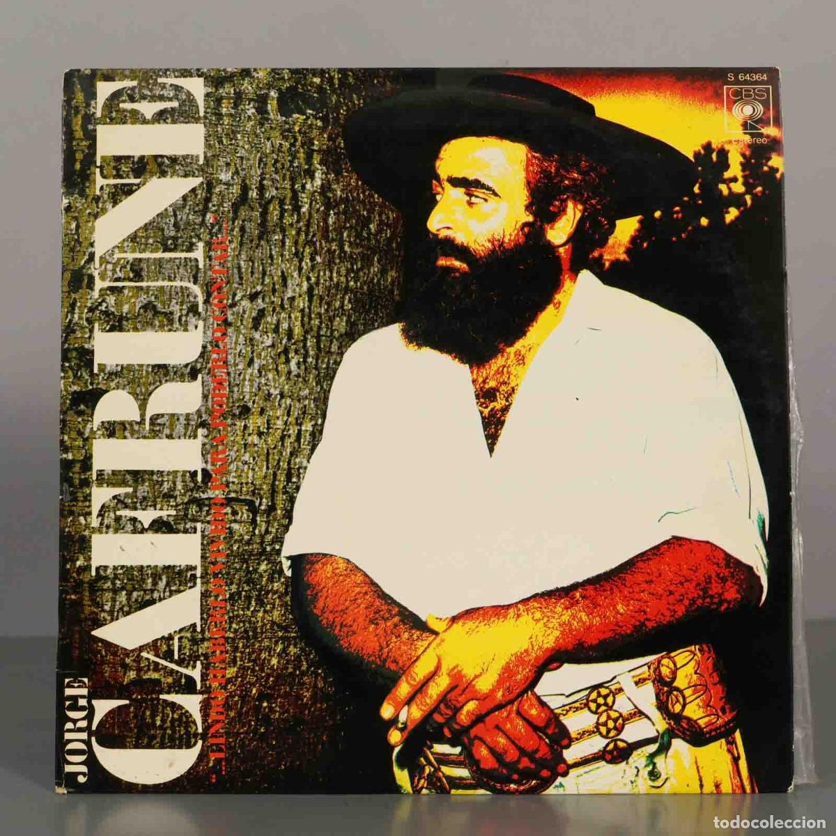 Discos de vinilo: LP. Lindo haberlo vivido para poderlo contar - Jorge Cafrune - CBS