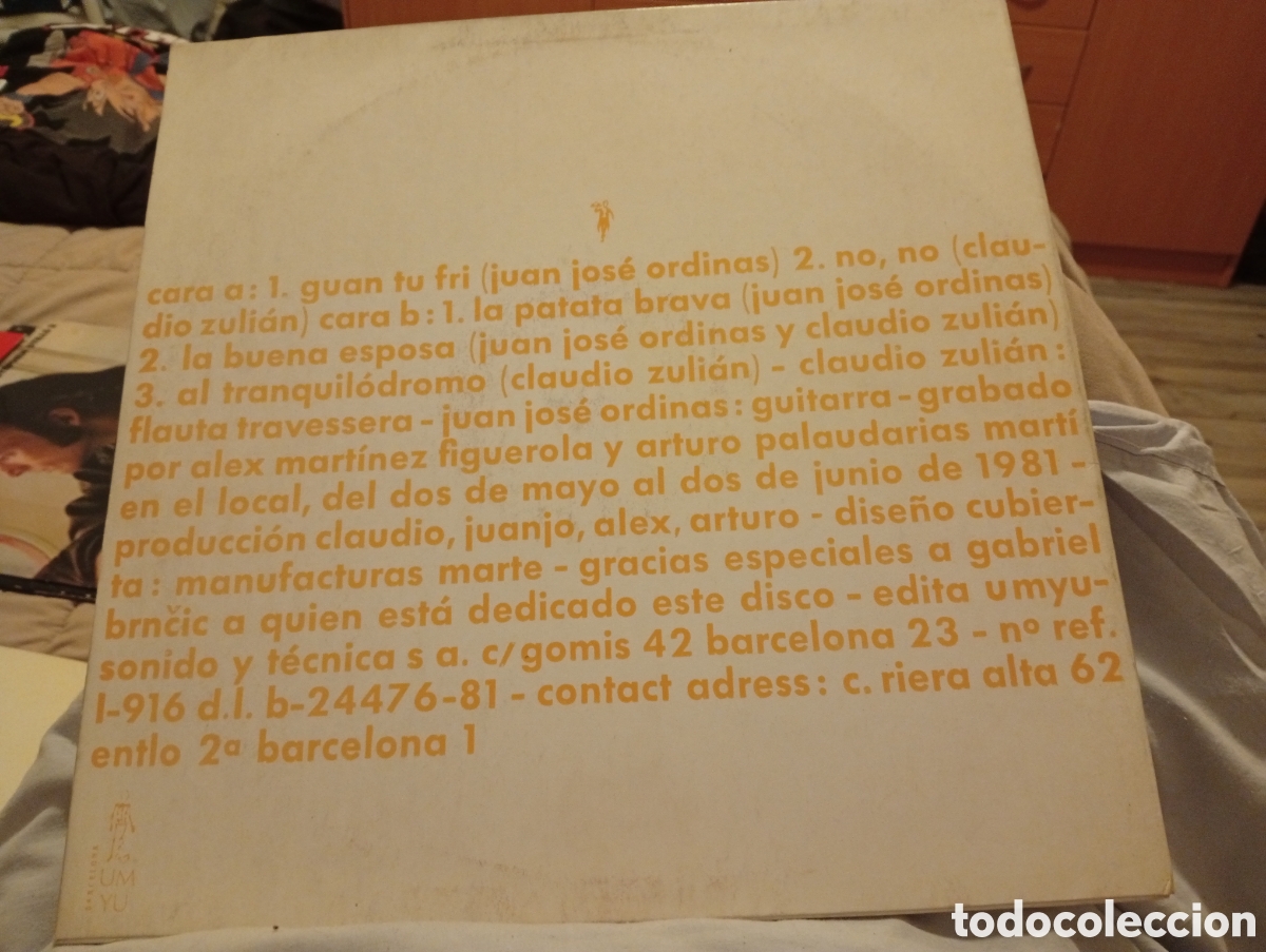 Discos de vinilo: LP 1981 Juan Jos&eacute; Ordinas