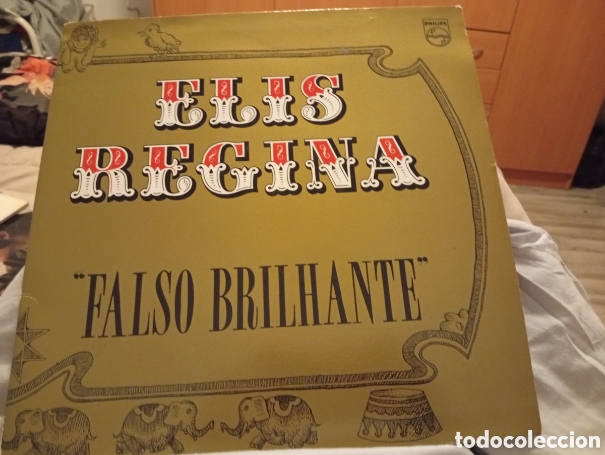 Discos de vinilo: LP 1989 ELIS REGINA FALSO BRILLANTE