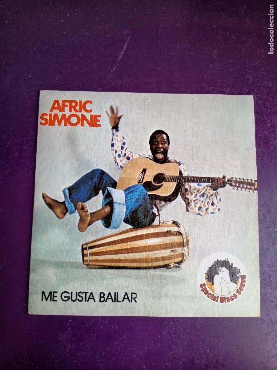 Discos de vinilo: Afric Simone &ndash; Me Gusta Bailar - Sg TROVA 1979 - FUNK SOUL DISCO