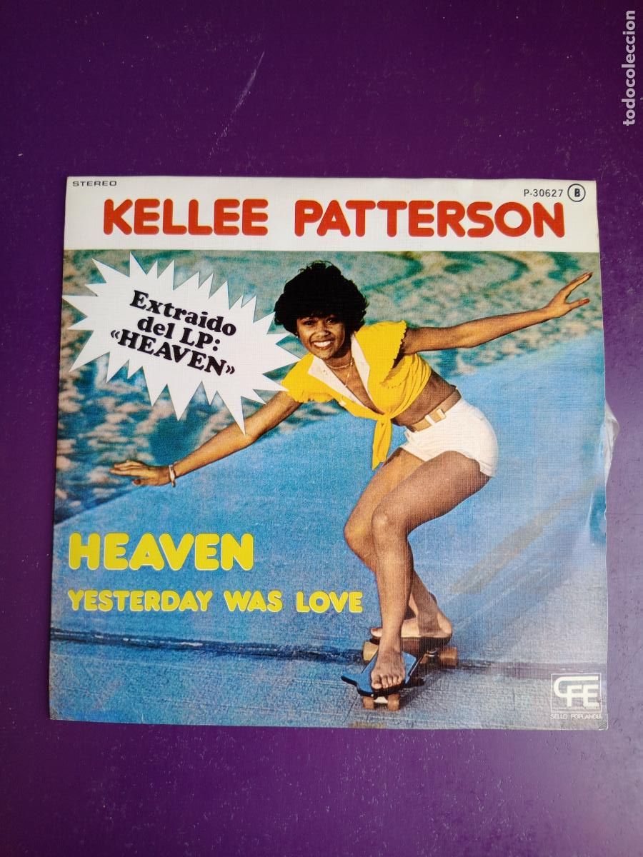 Discos de vinilo: Kellee Patterson &ndash; Heaven / Yesterday Was Love - Sg CFE 1978 - FUNK SOUL DISCO