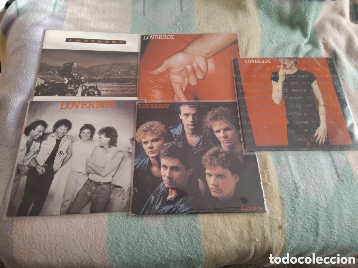 Discos de vinilo: Loverboy Lote 5 LPS Vinilo