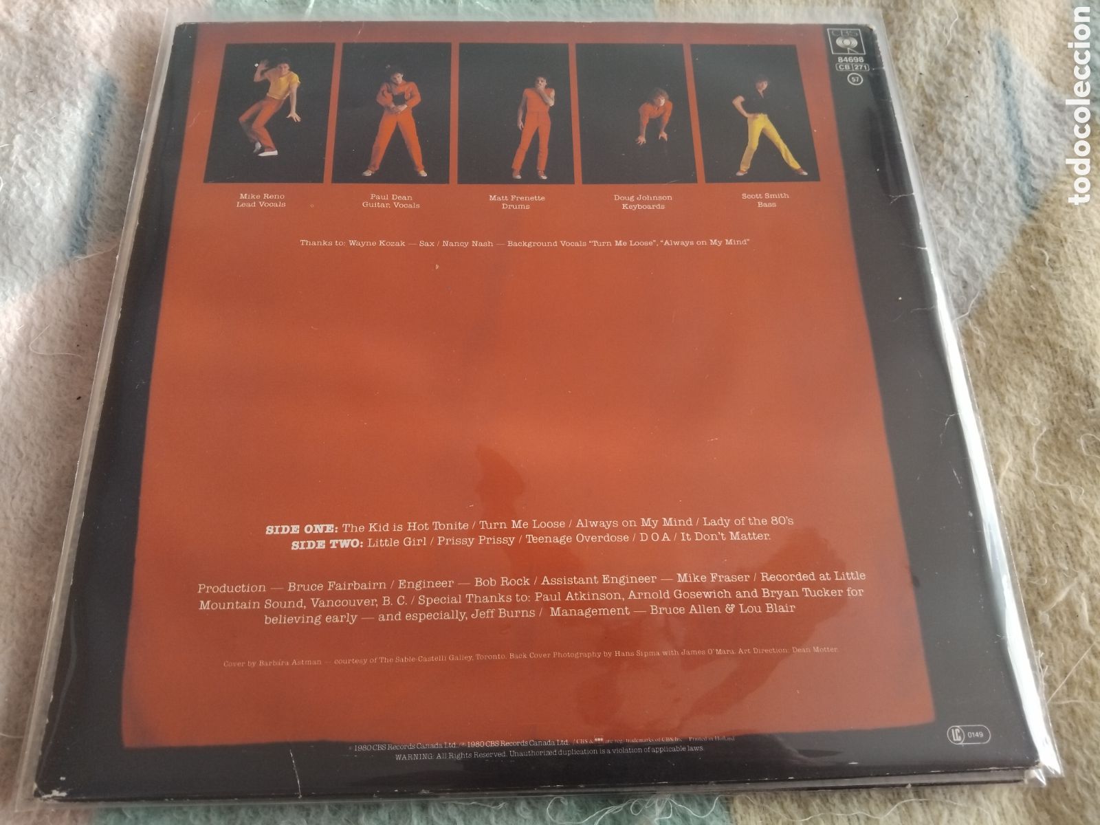 Discos de vinilo: Loverboy Lote 5 LPS y un Maxi Vinilo - Foto 8