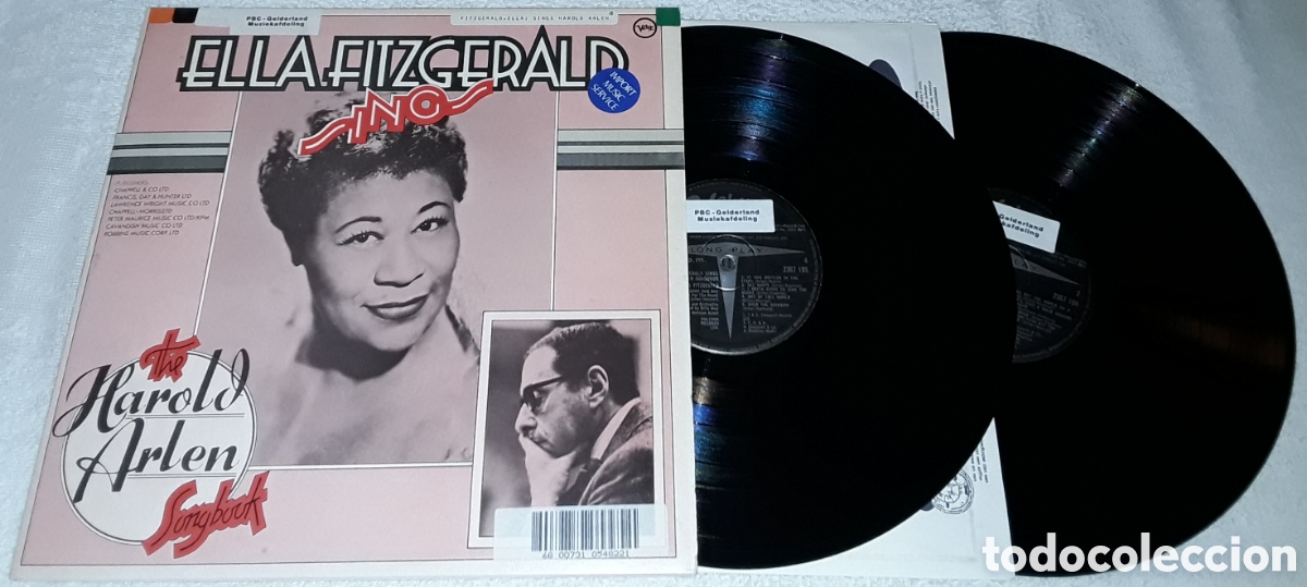 Discos de vinilo: 2 LP - ELLA FITZGERALD - THE HAROLD ARLEN SONGBOOK - GATEFOLD - MADE IN UK