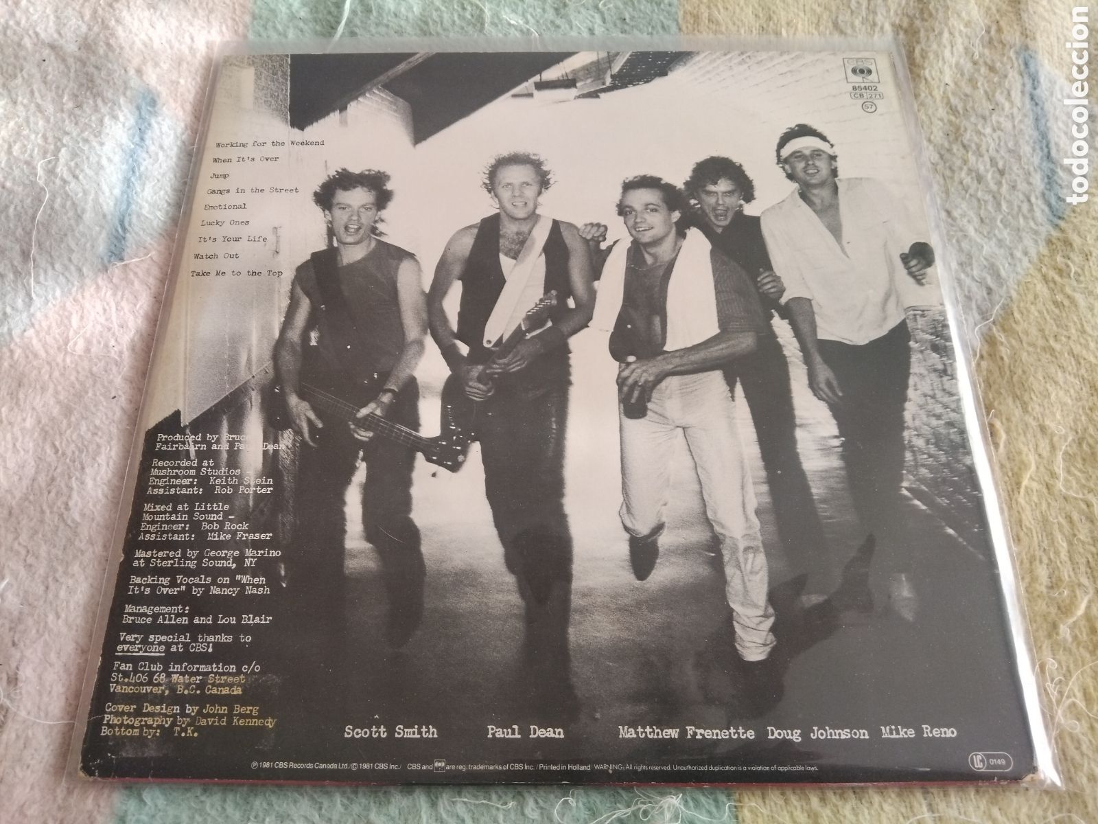Discos de vinilo: Loverboy Lote 5 LPS y un Maxi Vinilo - Foto 11