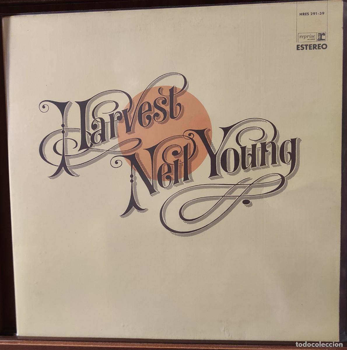 Discos de vinilo: Neil Young &lrm;&ndash; Harvest VINILO EDICION ESPA&Ntilde;OLA SELLO REPRISE A&Ntilde;O 1972
