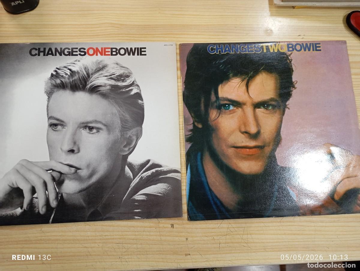 Discos de vinilo: Lote 2 LPs - David Bowie &lrm;&ndash; Changes one y Changes Two - Ediciones Espa&ntilde;olas de Epoca