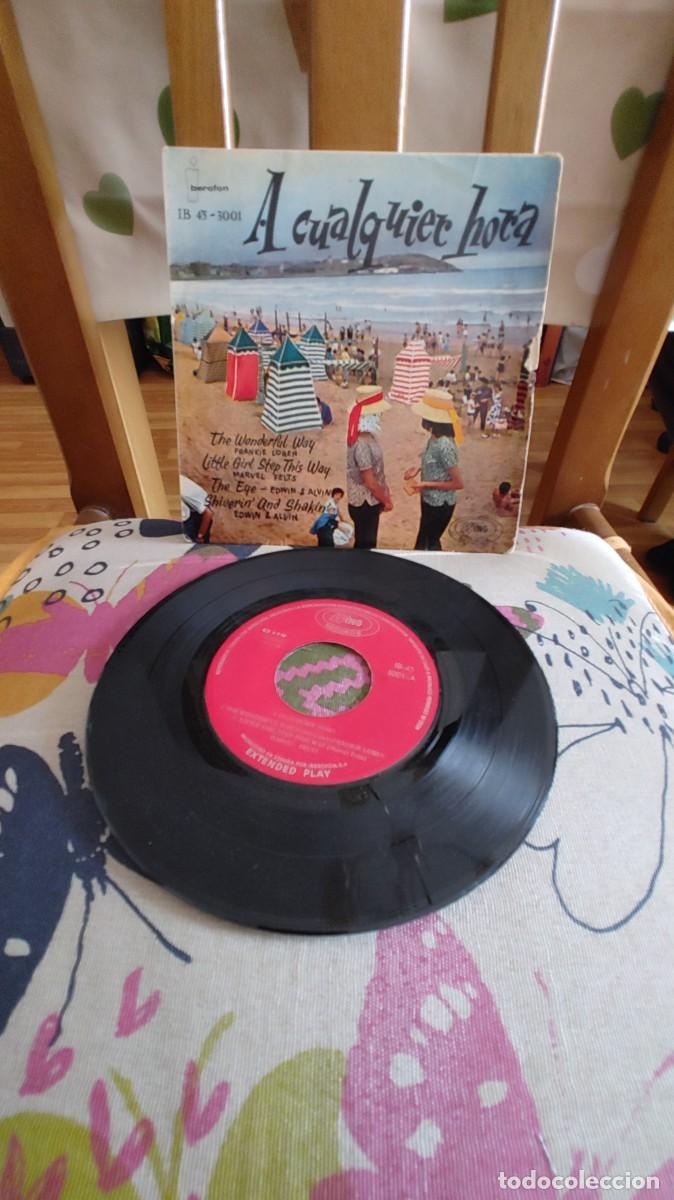 Discos de vinilo: A CUALQUIER HORA-EP THE WONDERFUL WAY +3 FRANKIE LOREN