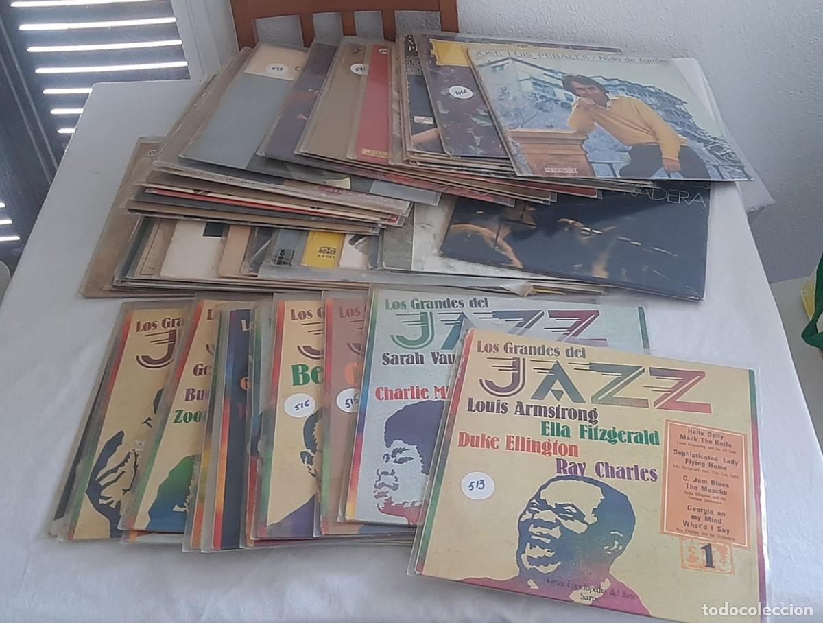 Discos de vinilo: LOTE DE 48 DISCOS DE VINILOS GRANDES.