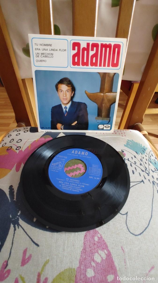 Discos de vinilo: ADAMO-EP TU NOMBRE +3