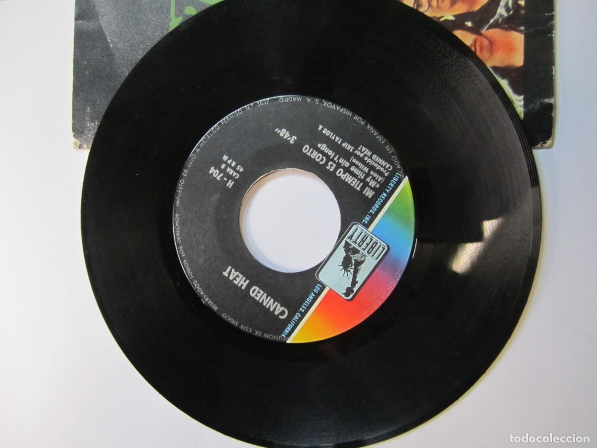 Discos de vinilo: disco vinilo single canned heat wooly bully - Foto 2