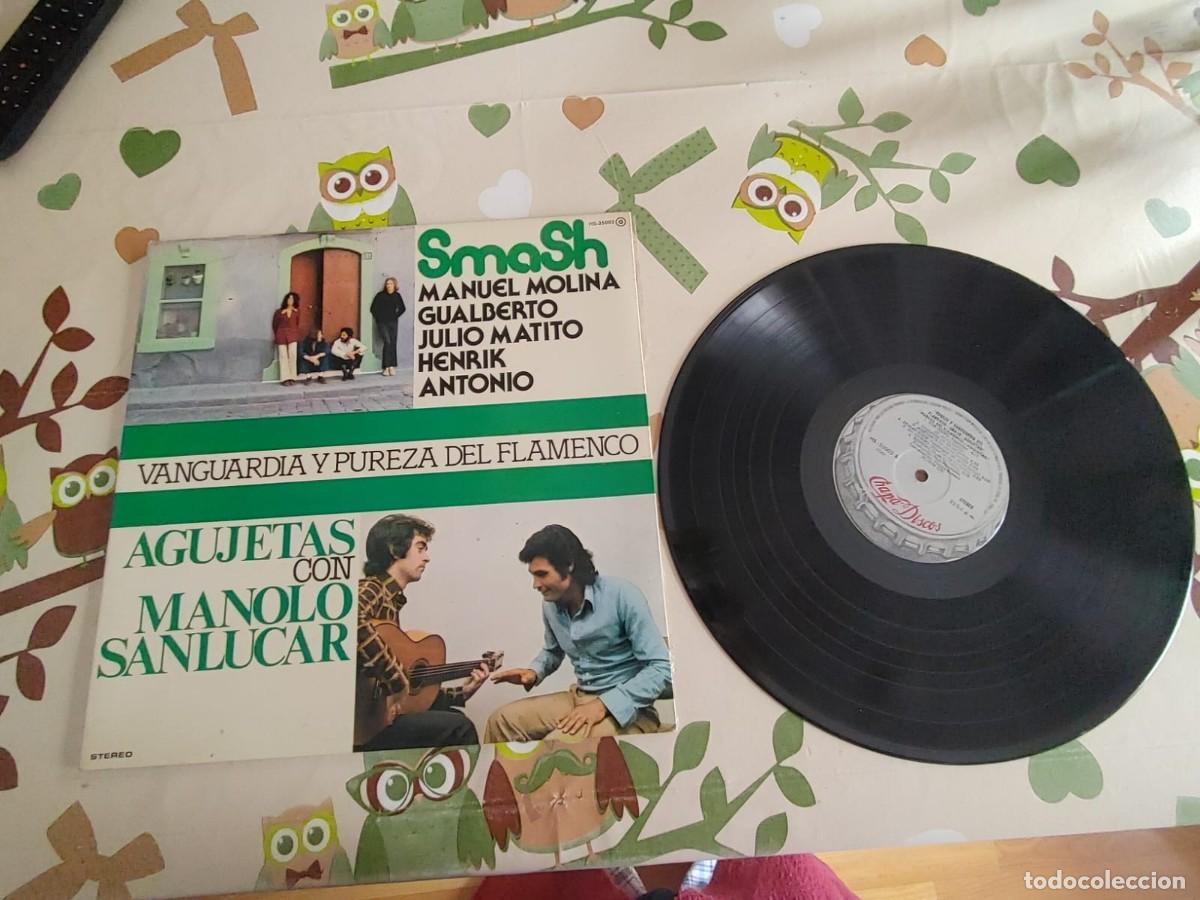Discos de vinilo: SMASH Y AGUJETAS-LP VANGUARDIA Y PUREZA DEL FLAMENCO-GATEFOLD