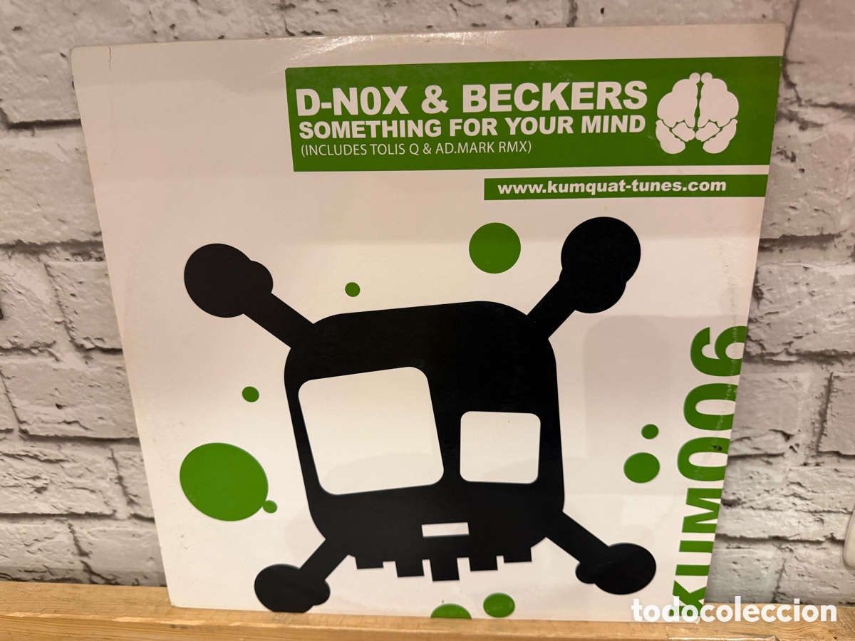 Discos de vinilo: D-Nox & Beckers &ndash; Something For Your Mind. Maxi vinilo 2007. Progressive house. Buen estado