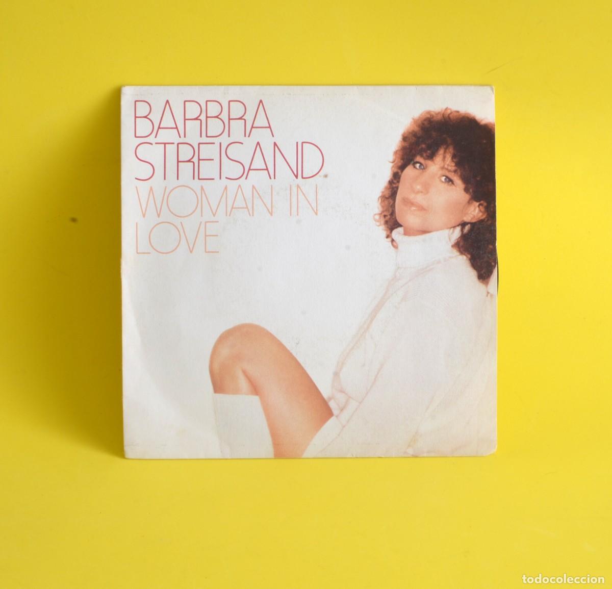 Discos de vinilo: VINILO SINGLE &rdquo;Woman in Love&rdquo; Barbara Streisand, 1980