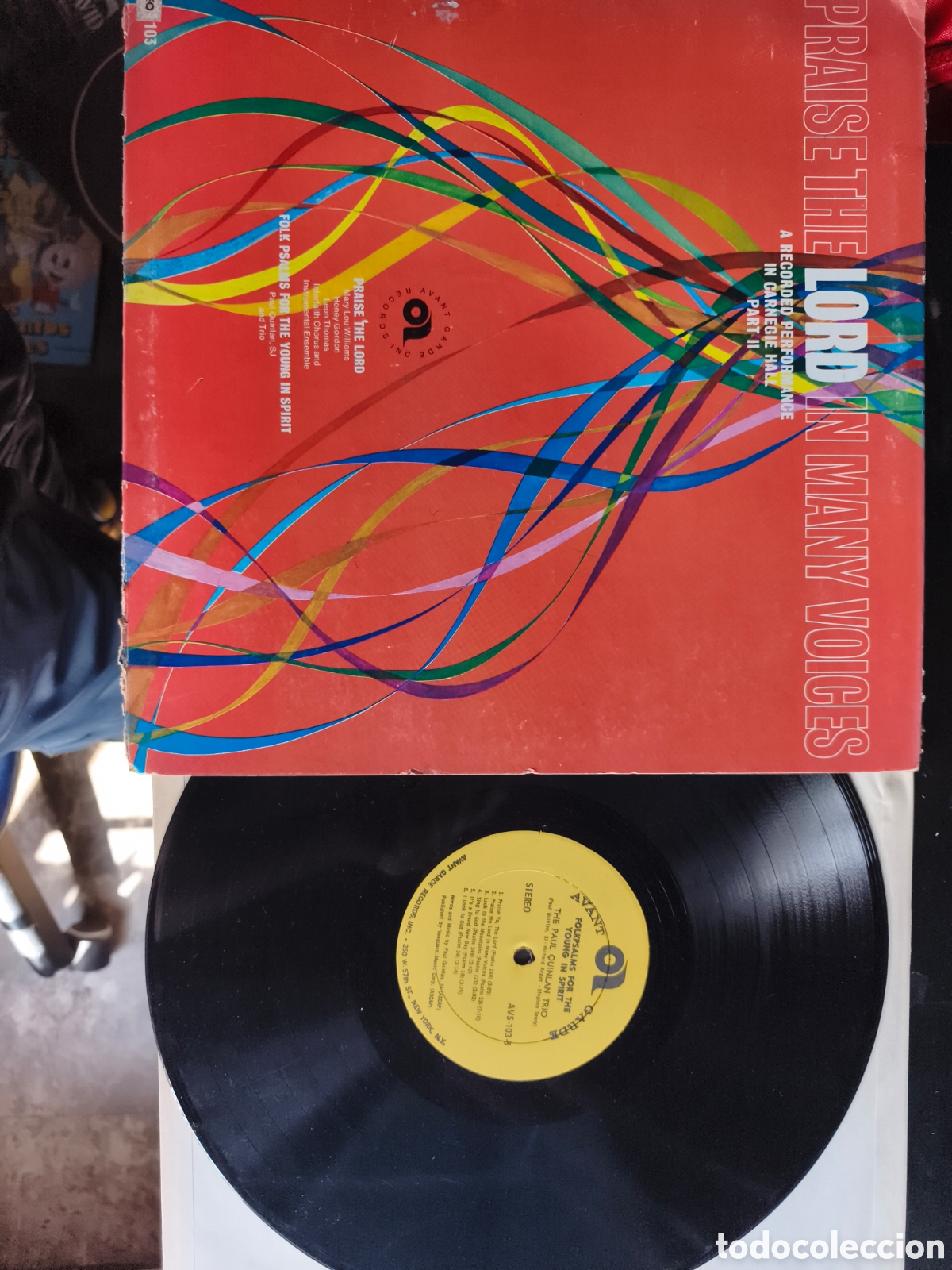 Discos de vinilo: VINILO. PRAISE THE LORD IN MANU VOI E