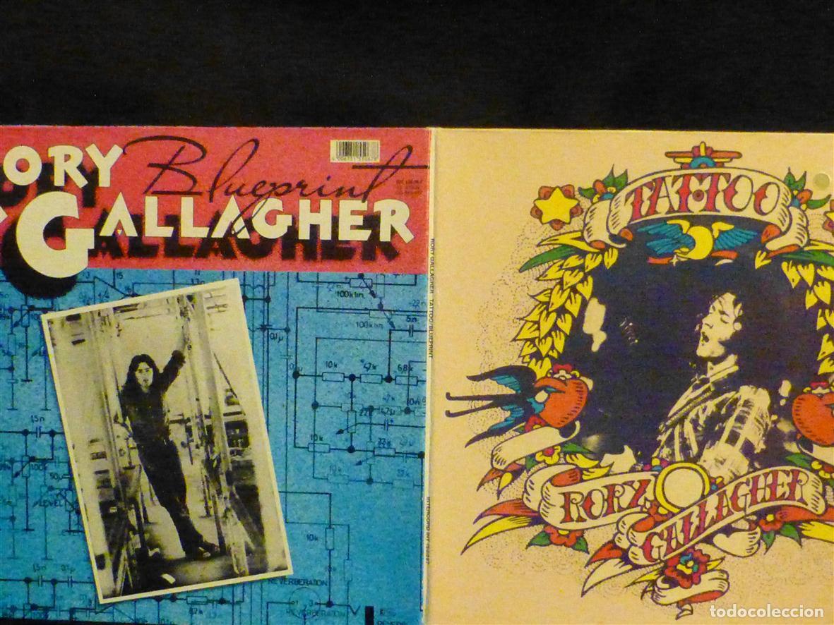 Discos de vinilo: Vinilo, Doble LP - Rory Gallagher - Tatoo - Blueprint - Capo Records 1979 - Heavy Metal _ Rock Duro