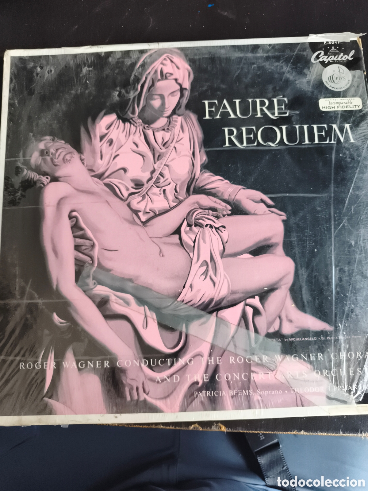 Discos de vinilo: VINILLO . FAURE REQUIEM.