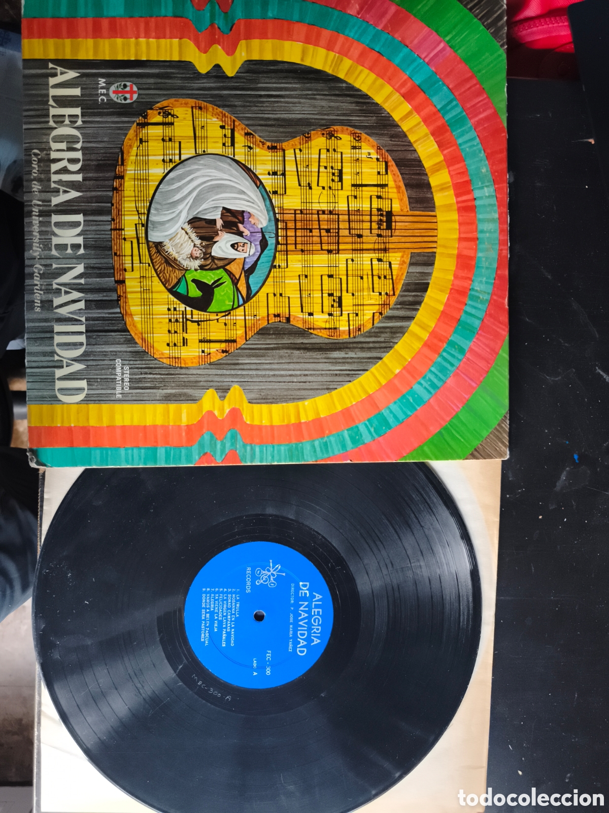 Discos de vinilo: VINILO ALEGRIA DE NAVIDAD CORO DE UNIVERSITY GARDENS