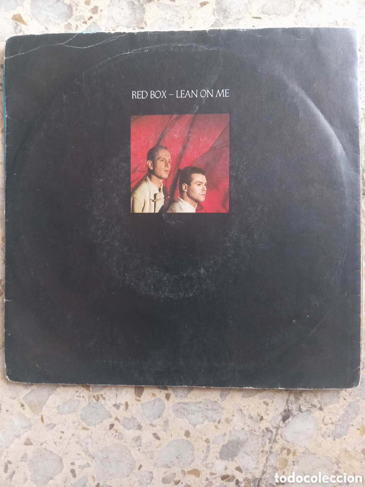 Discos de vinilo: SGL RED BOX LEAN ON ME 1985 UK
