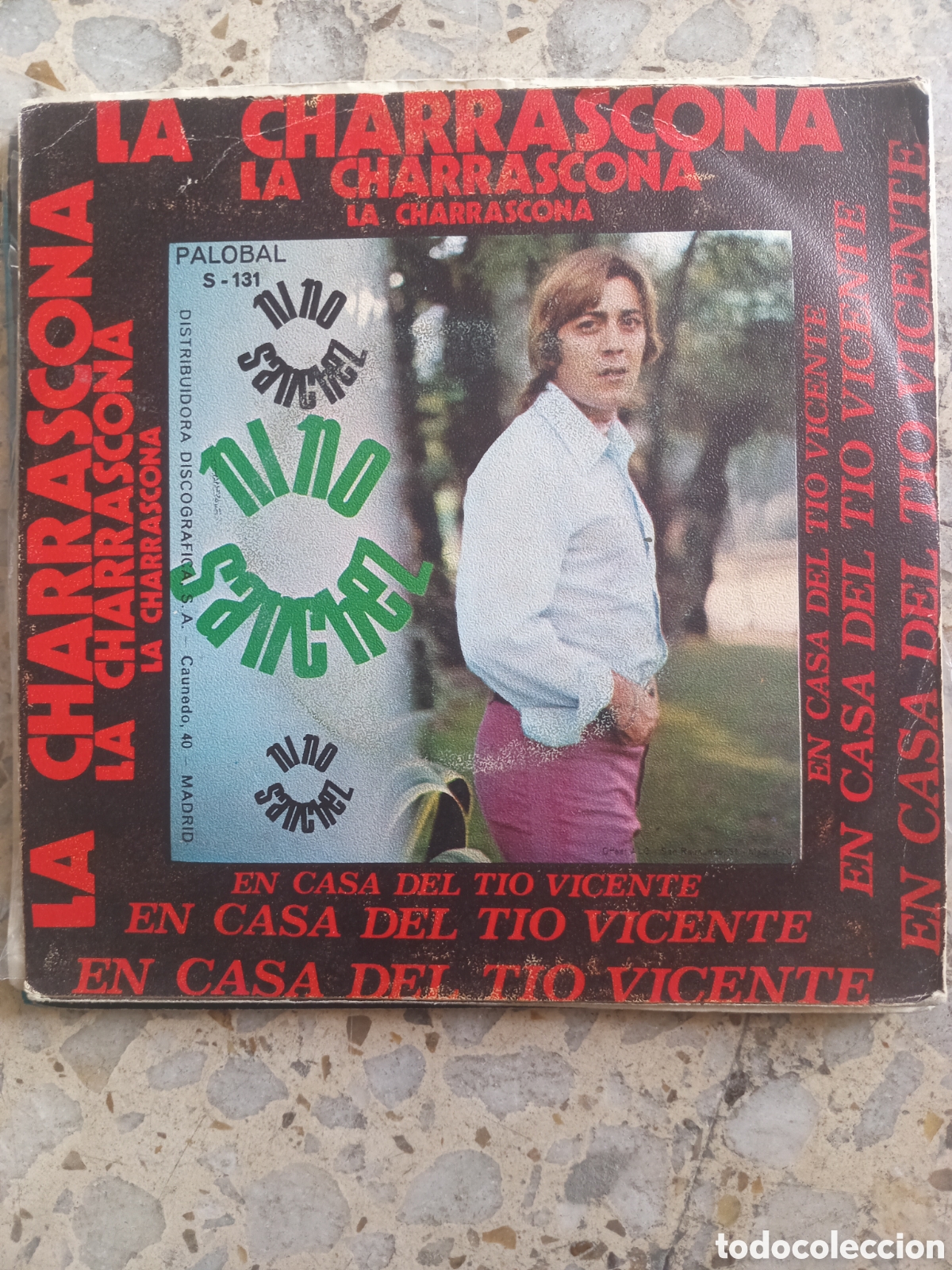 Discos de vinilo: SGL NINO SANCHEZ LA CHARRASCONA 1972 - Foto 2